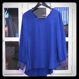 Royal Blue blouse